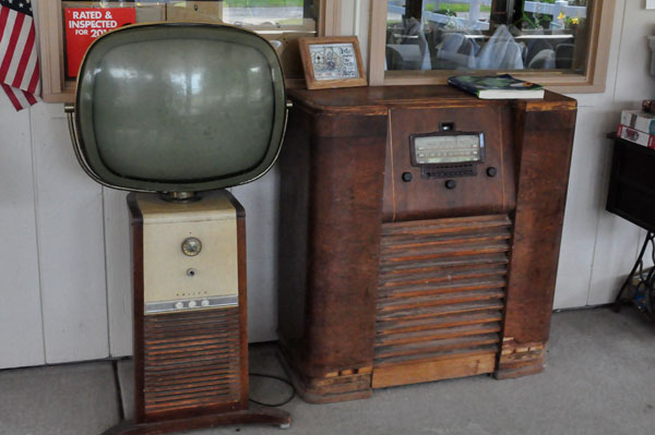 North River Campgrund stuff inside